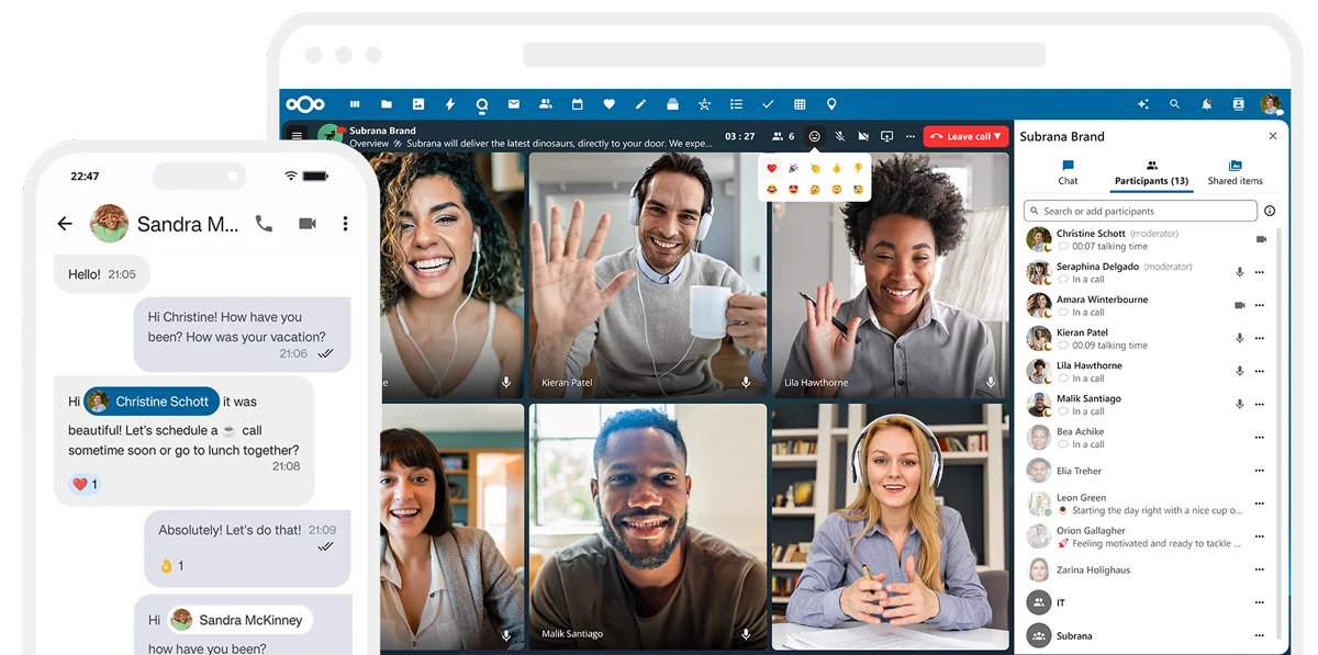 Nextcloud Talk Video Conference