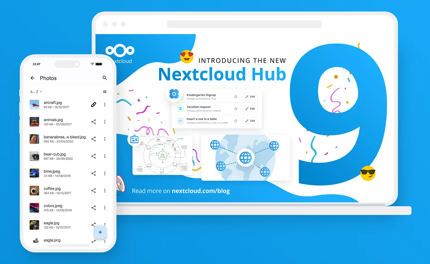 Nextcloud Hub Background